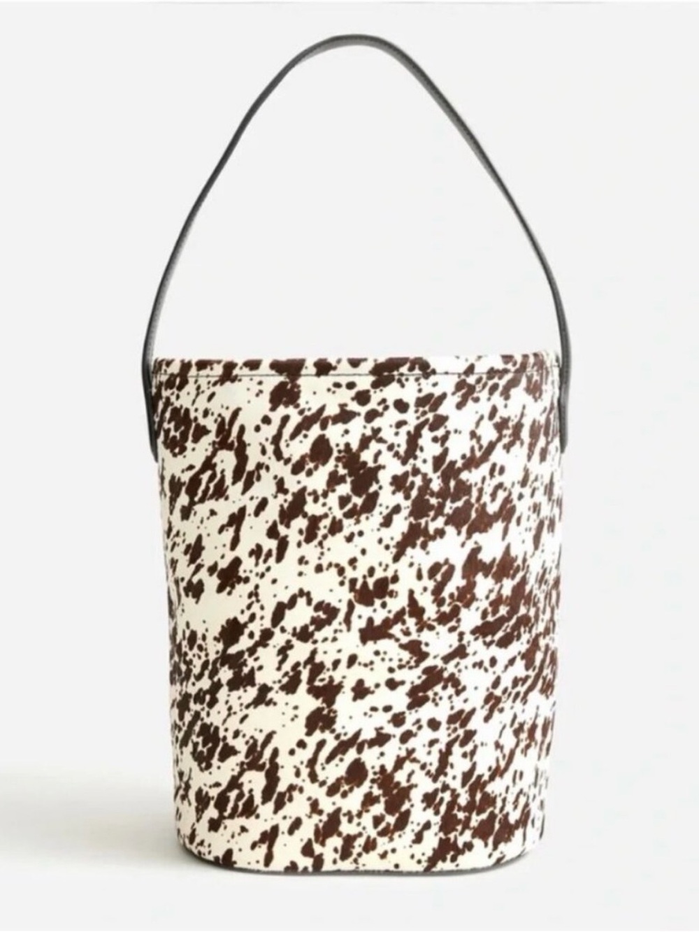 J.Crew Berkeley Bucket Bag in Leather and Calf Hair - Picture 2 of 10